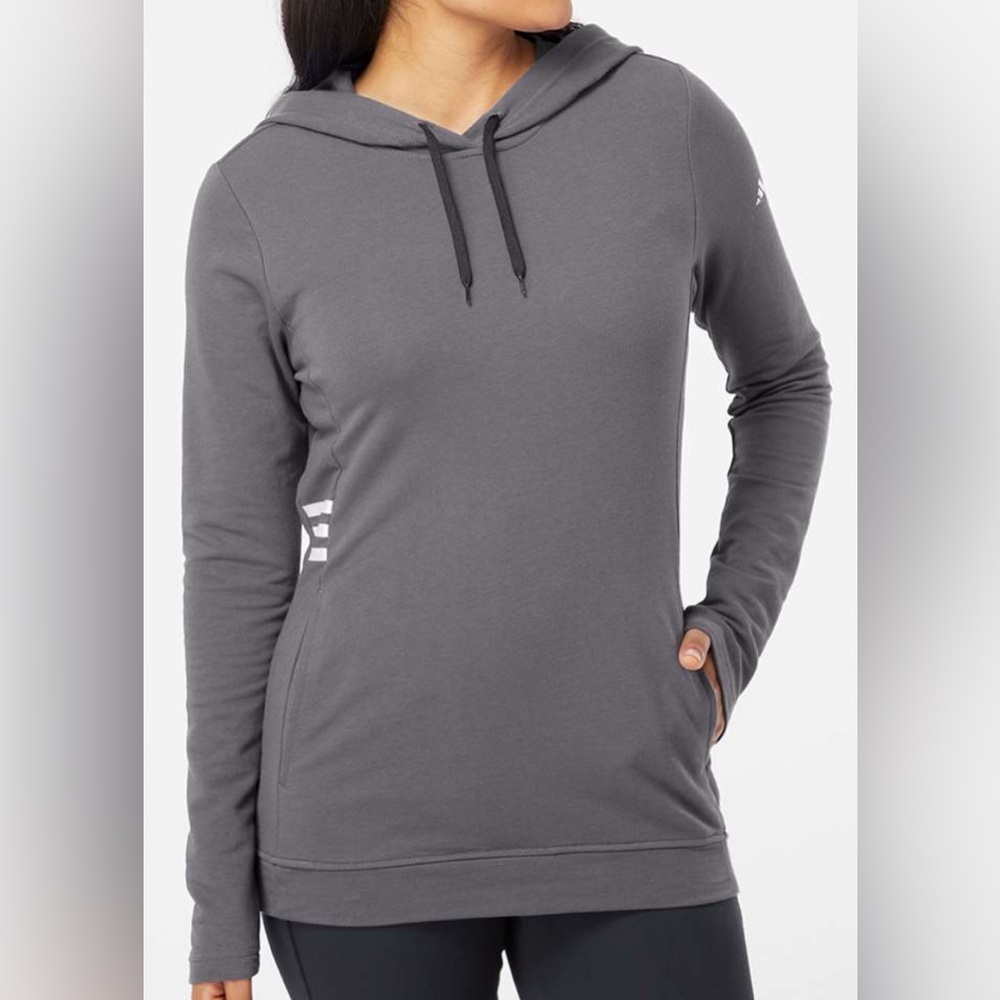 Women’s Small Charcoal Grey Adidas Pullover Hoodie (NWT)